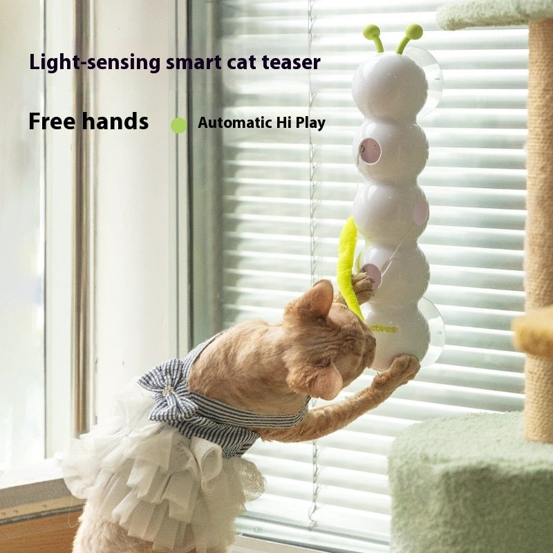 Teasing Cat Toy Automatic Pes Toy With Tail Motion Activated Kitten