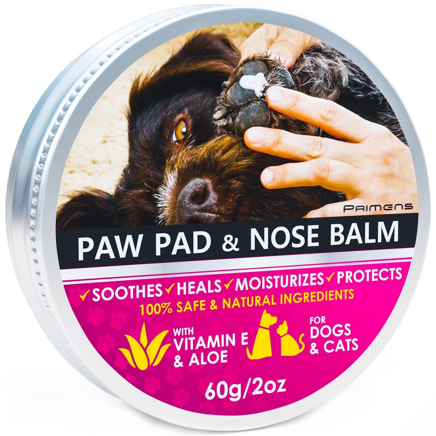 Natural Paw Balm, Paw Protection for Hot Pavement Dog Paw Wax