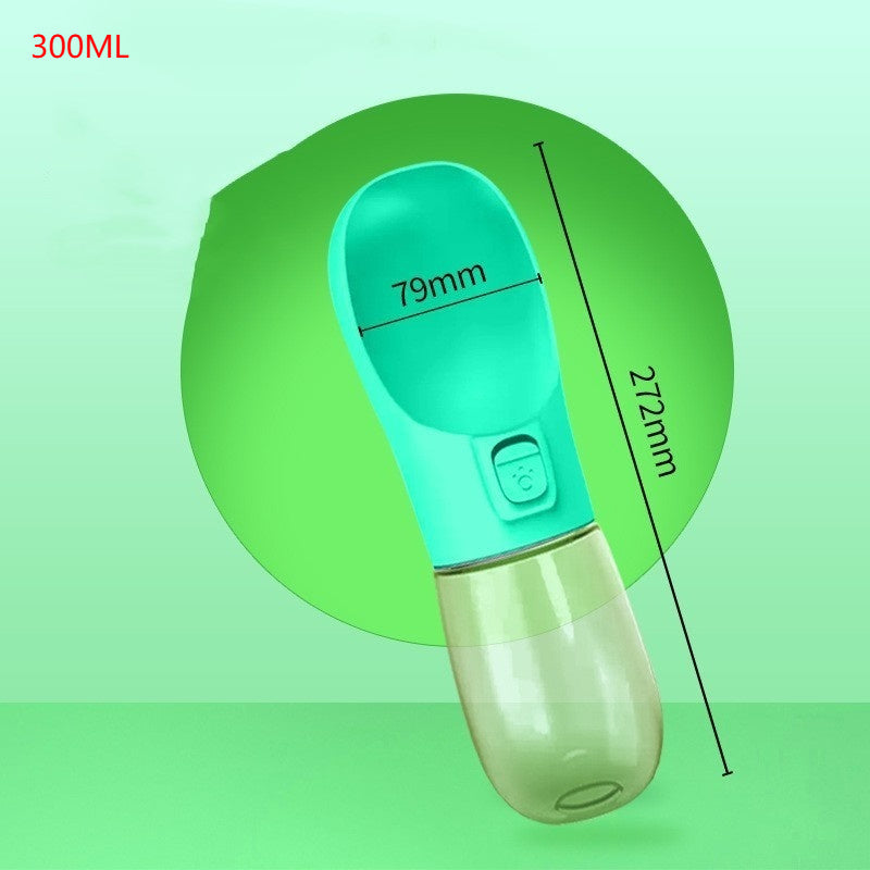 Pet Dog Water Bottle Feeder Bowl Portable Water Food Bottle Pets