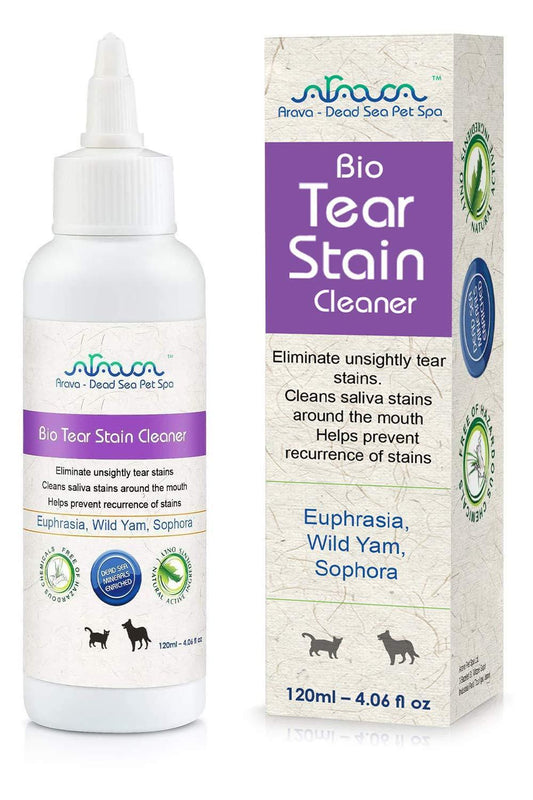 Arava   Tear Stain Remover   Eye Stain Cleaner for Dogs & Cats