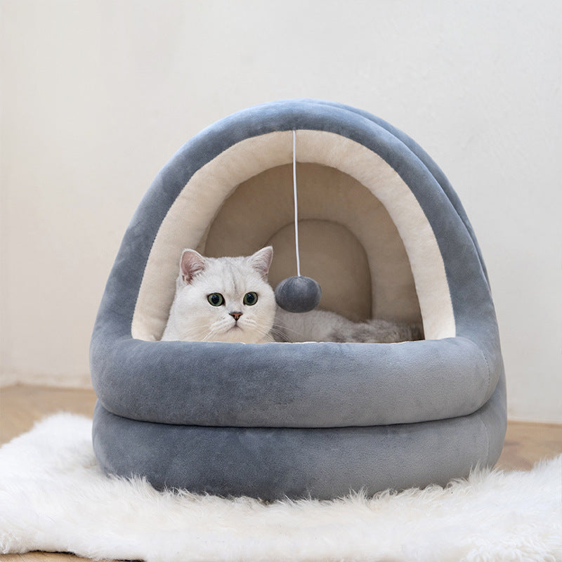 Cat House Cozy Bed