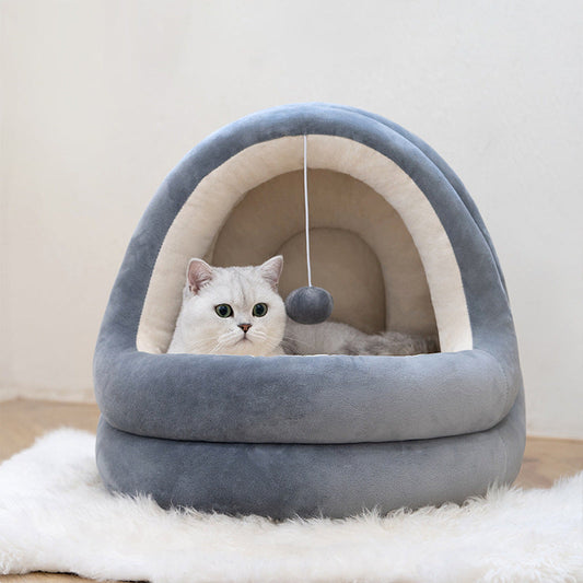 Cat House Cozy Bed