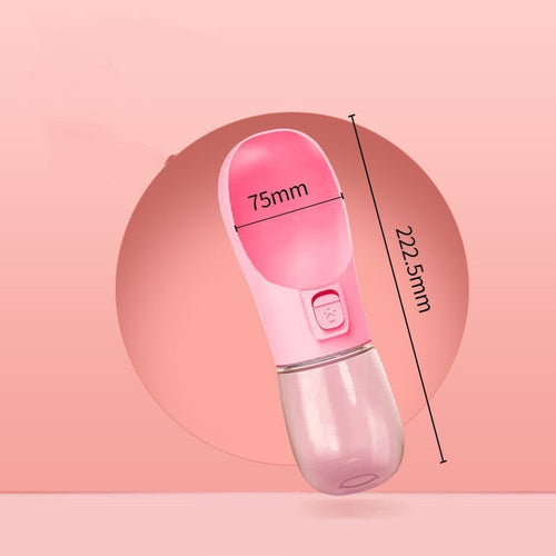 Pet Dog Water Bottle Feeder Bowl Portable Water Food Bottle Pets