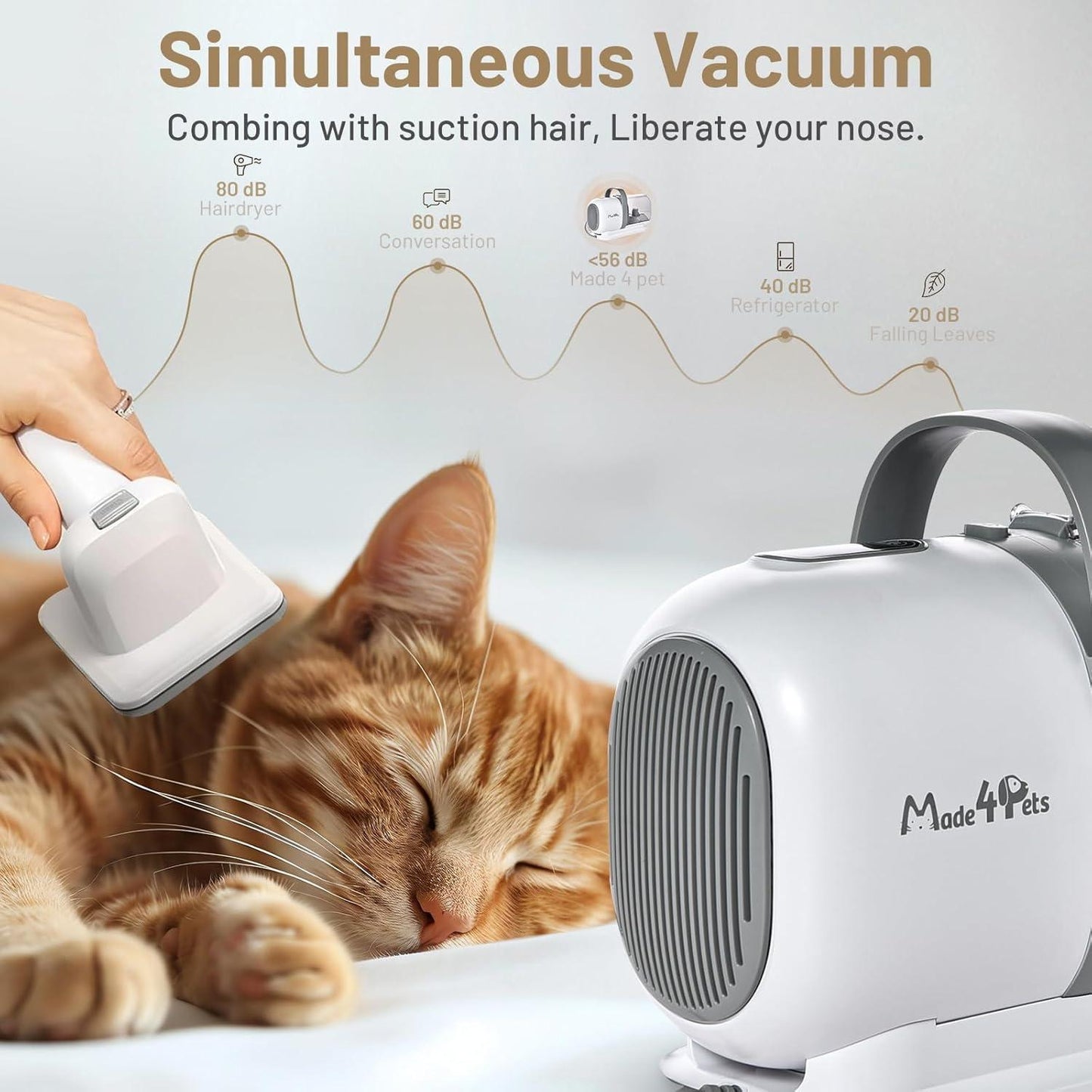 Pet Hair Cleaning Low Noise Vacuum Cleaner
