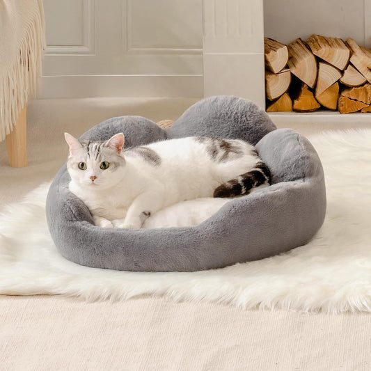 MEWOOFUN Cat Bed, Washable Cat Couch