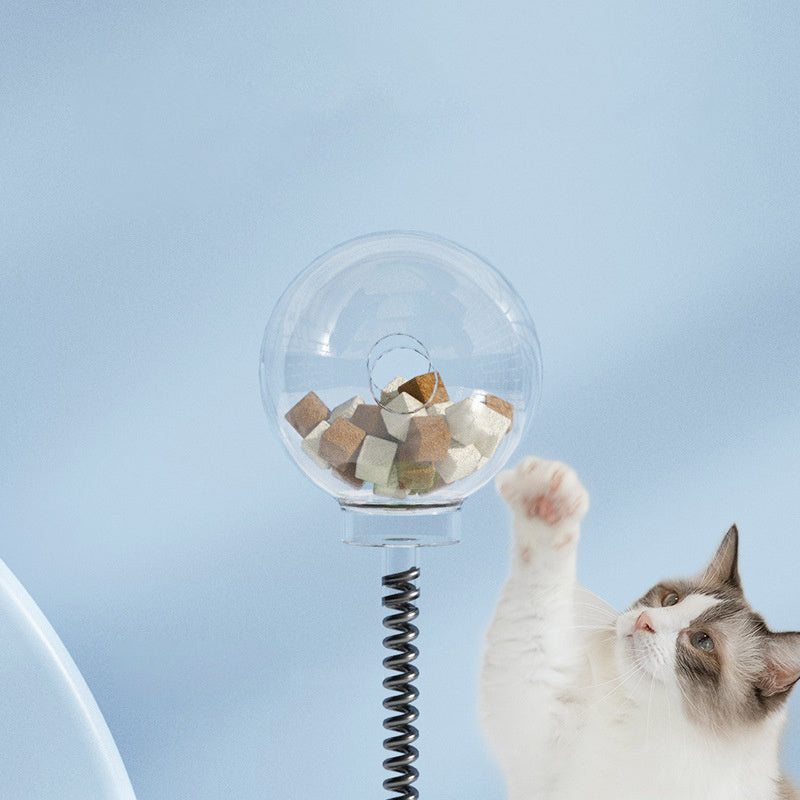 Cat Leakage Food 2 In 1 Toys Turntable Ball Toy