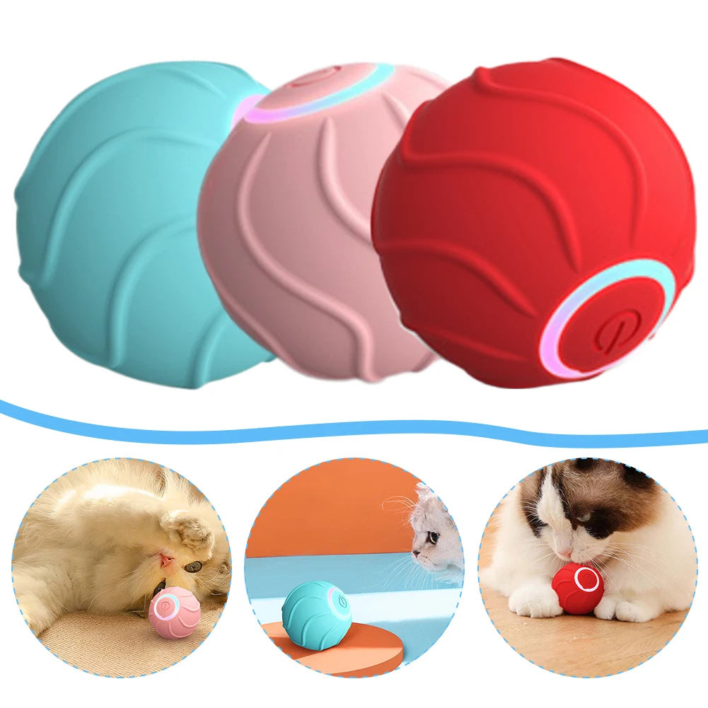 Cat Rolling Ball Toy