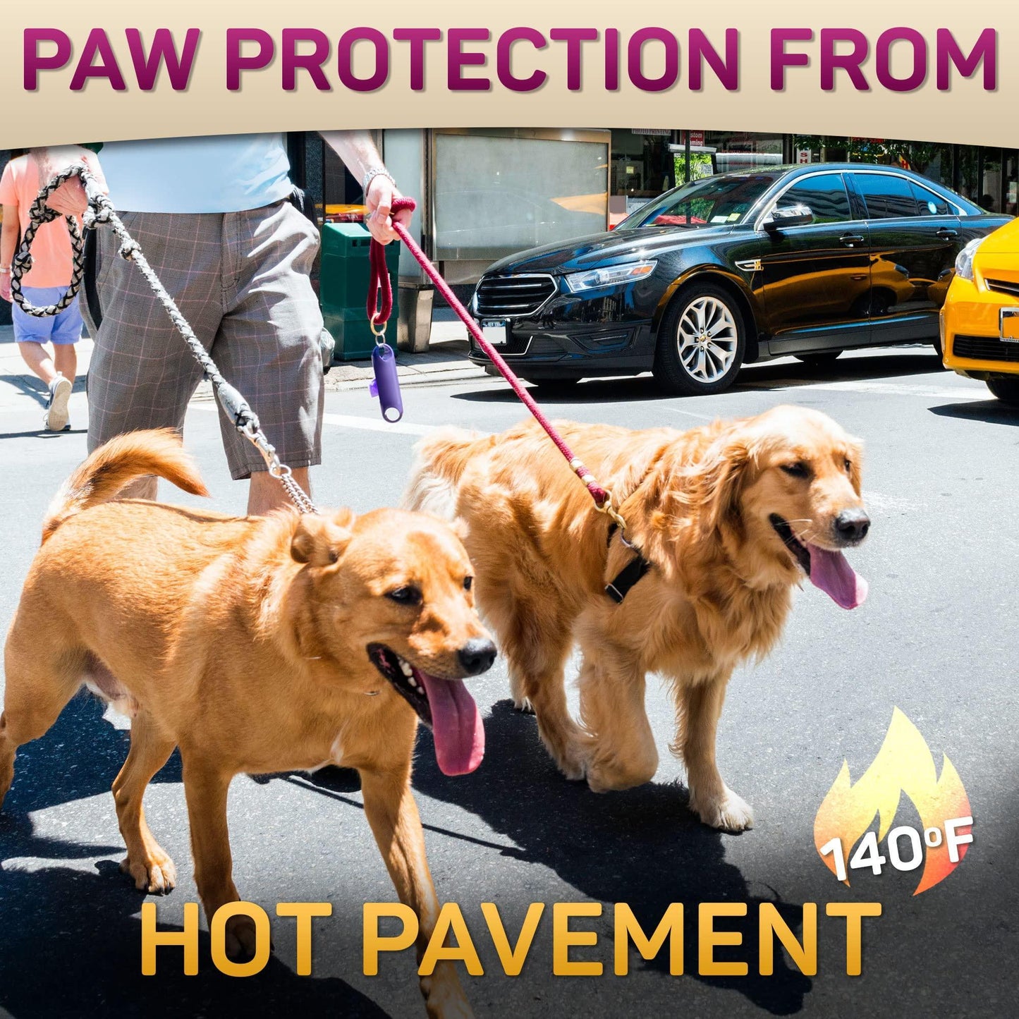 Natural Paw Balm, Paw Protection for Hot Pavement Dog Paw Wax