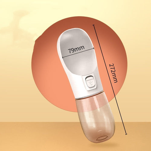 Pet Dog Water Bottle Feeder Bowl Portable Water Food Bottle Pets