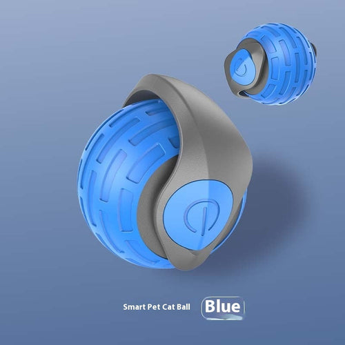 Interactive Cat Toy,  Auto Rolling Ball Toy For Cat