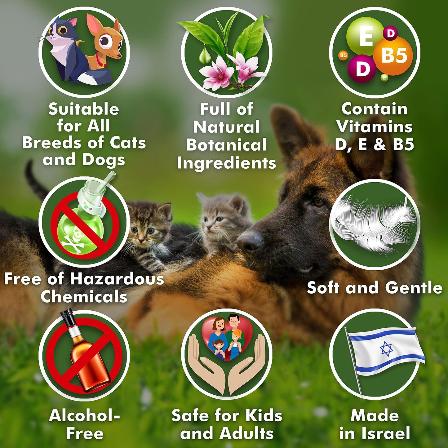 Pet Ear Cleaner Wipes by Arava